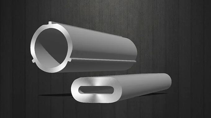 Tube profilé sans soudure par filage à froid product image
