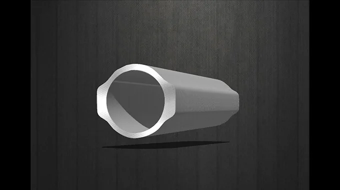 Tube profilé sans soudure pour arbre de transmission, fabriqué par frappe à froid product image