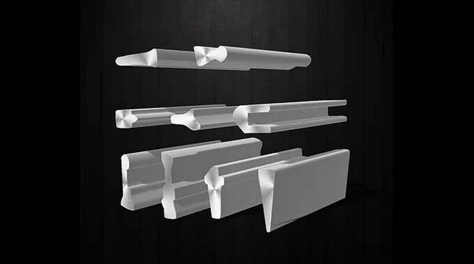 Support pour tambour de filtre à section triangulaire, fil profilé sur mesure product image